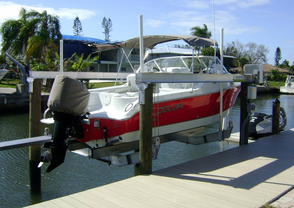 vertical boat lift