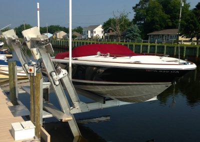 10k elevator lift by synergy boat lifts